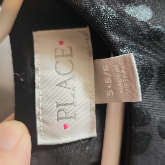 Place Black Dress Girls Size S (5/6) - Picture 3 of 4